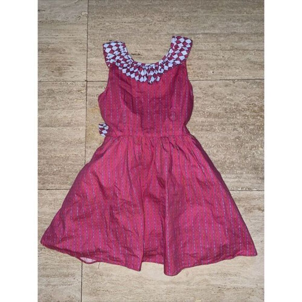 M & Y Kids Summer Cotton‎ Dress Pink  Skirt 6T Made In USA